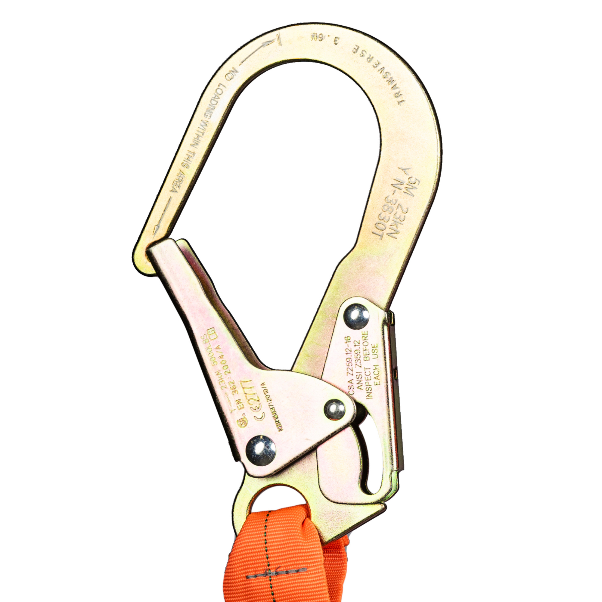 Guardian Stretch Twin Leg Lanyard with Rebar Hooks from GME Supply